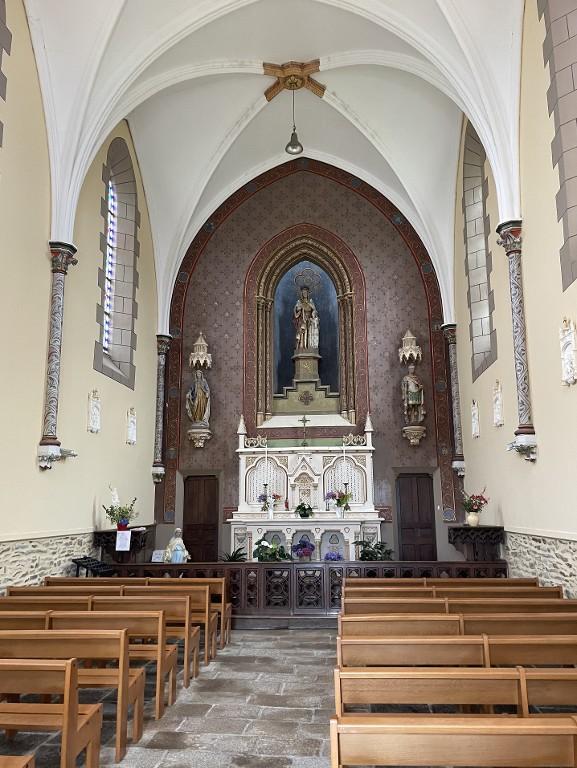 Chapelle frairienne Sainte-Anne et Saint-Julien, la Heinrière (Domalain)