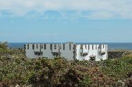 Corps de garde crénelé actuellement maison, batterie de Kerdonis (Locmaria)
