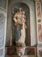 Statue : Vierge à l'Enfant, chapelle Saint-Maurice (Saint-Guyomard)