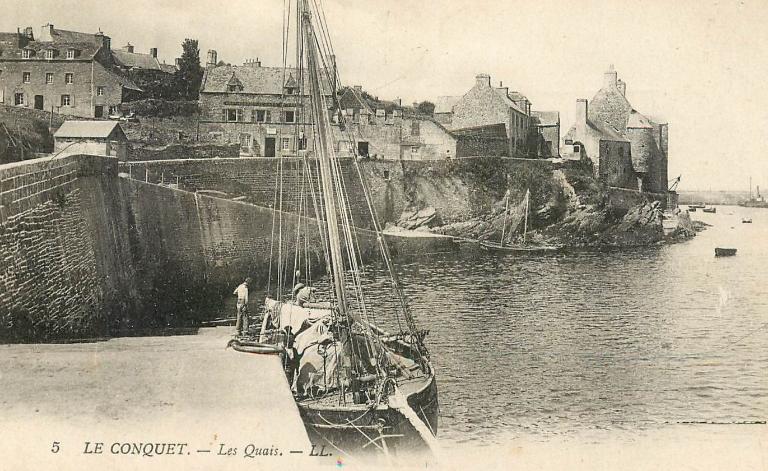 Cales et quai du Drellac'h (2) (Le Conquet)