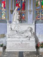 Tombeau du chanoine Paul Prud'homme, basilique Notre-Dame-d'Espérance (Saint-Brieuc)