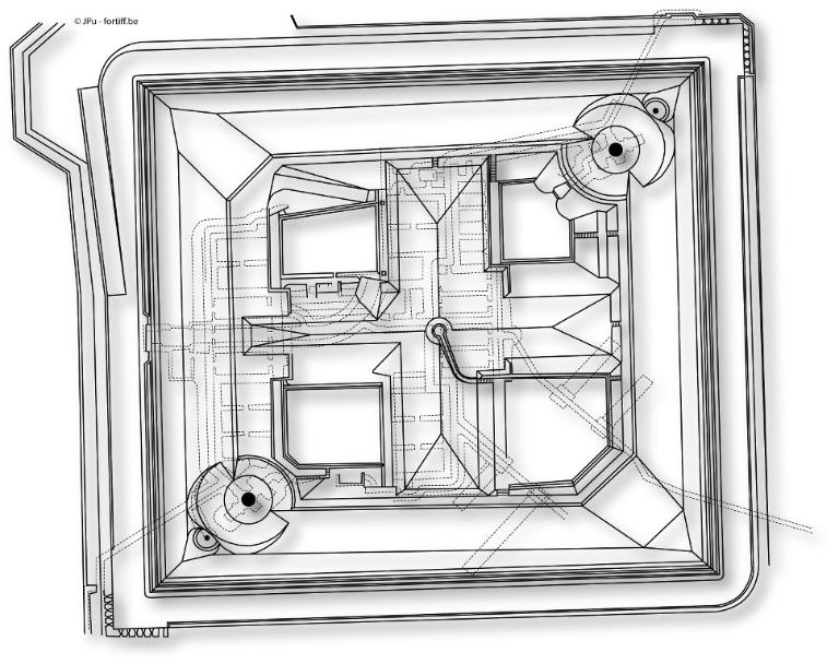 Réduit de la Croix Saint-Michel dit fort Saint-Michel (Ouessant)