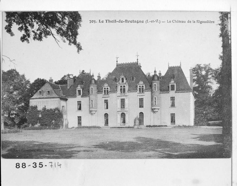 Château de la Rigaudière, actuellement maison de retraite (Le Theil-de-Bretagne)