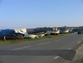 Cimetière de bateaux du Fret, route de Lanvéoc, le Fret (Crozon)