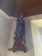 Statue : Vierge, chapelle Saint-Mélec (Lanouée fusionnée en Forges de Lanouée en 2019)