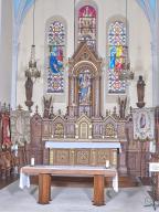 Prieuré de bénédictins, église paroissiale Notre-Dame-du-Roc (Montautour)