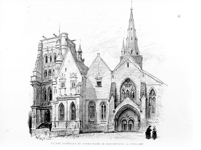 Basilique Notre-Dame de Bon Secours, rue Jean Le Moal (Guingamp)