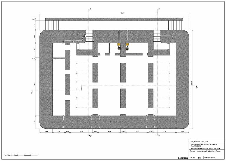 Batterie d'artillerie antiaérienne lourde Rossitten (Lo 302), Le Cosquéric (Ploemeur)