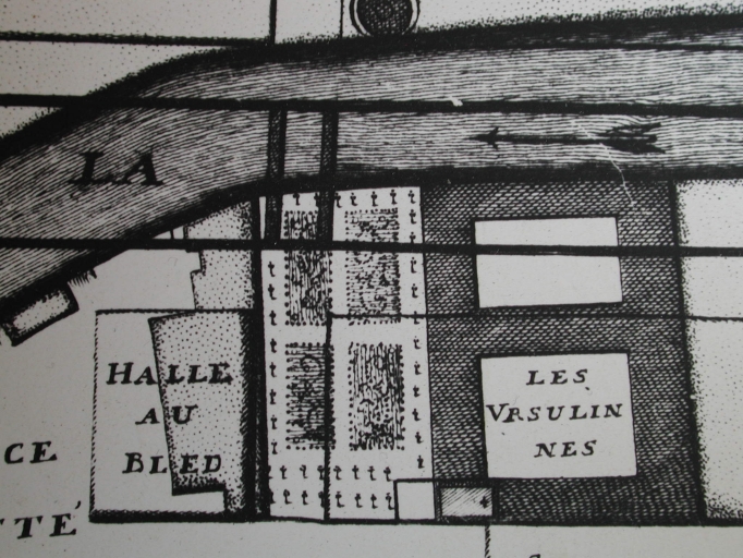 Couvent d'Ursulines, dit couvent des Grandes Ursulines, puis caserne de gendarmes, rue du Pré-Botté (Rennes)