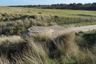 Bunker-poste d'observation et de tir dit Tobruk-Stand sud, pointe d’Enez-Vihan, Dunes de Keremma (Tréflez)