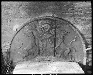 Plaque de cheminée 2, Manoir de Bohurel (Sérent)