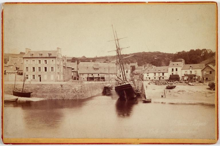 Le Légué, aire de carénage et chantier naval, vers 1895