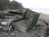 Cuve pour canon antiaérien (n° 1), La Palud, Saint-Julien (Taulé)