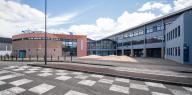 Lycée Jean Macé, rue Jean-Paul Sartre (Lanester)