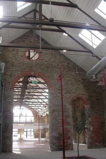 Usine de construction mécanique Rosengart, puis Chaffoteaux et Maury, actuellement magasins de commerce, quai Armez, port du Légué (Saint-Brieuc) TRAVAIL EN COURS