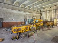 Salle des machines, sous-sol et rez-de-chaussée, bunker Energie-Werk dit bunker usine énergie, accolé au sud du bunker K1 (Lorient)