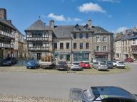 Architecture en pan de bois de Quintin