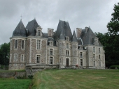 Château du Bois Bide (Pocé-les-Bois) - ancienne enquête thématique régionale châteaux 19e