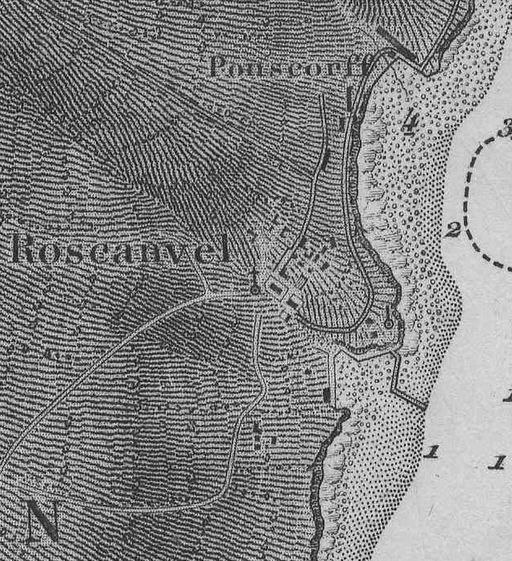 Secteur urbain : bourg de Roscanvel