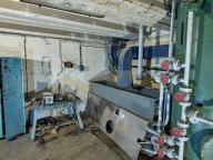 Station de déminéralisation de l'eau, niveau intermédiaire entre les premier et deuxième étages, extension sud, bunker Energie-Werk dit bunker usine-énergie, accolé au sud du bunker K1 (Lorient)