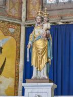 Statue de Notre-Dame de Délivrance dite Notre-Dame des Carmes, basilique Notre-Dame-de-Délivrance (Quintin)