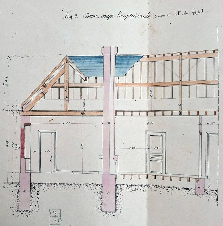 Maison dite des éclusiers, L'île Sèche (Saint-Brieuc)