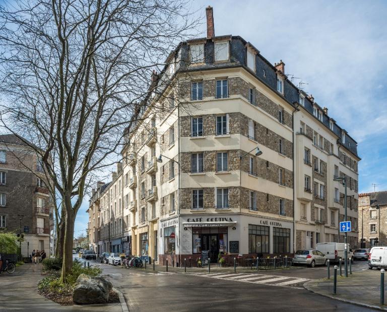 Immeubles (4), 12 et 14 rue du Docteur-Francis-Joly ; 1 passage Du-Couëdic ; 8 et 10 rue du Docteur-Roux (Rennes)