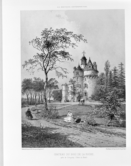 Château, le Bois de la Roche (Coadout)