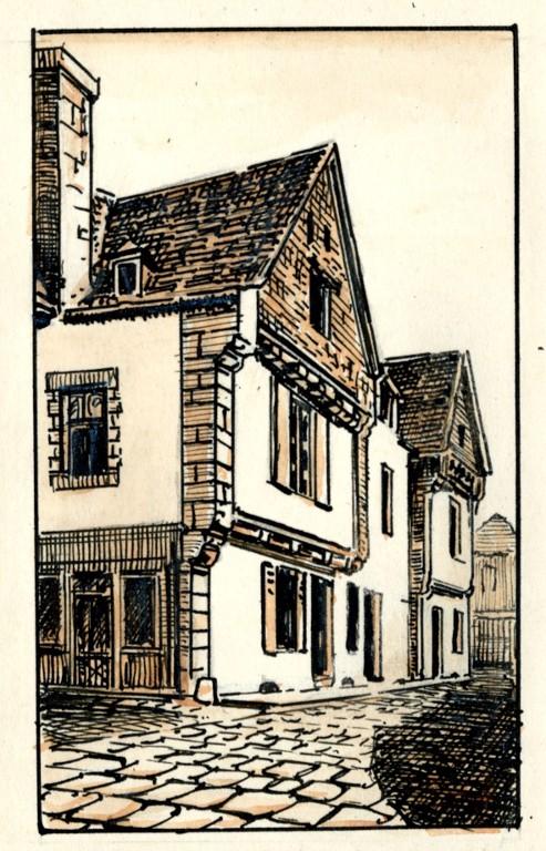 Maison Le Pavillon d'en bas, 26-28 rue Philippe Vannier (Auray)