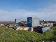 Bunker - abri de type 485 long pour radar Mammut, Men Tan, Lescoff, pointe du Raz (Plogoff)