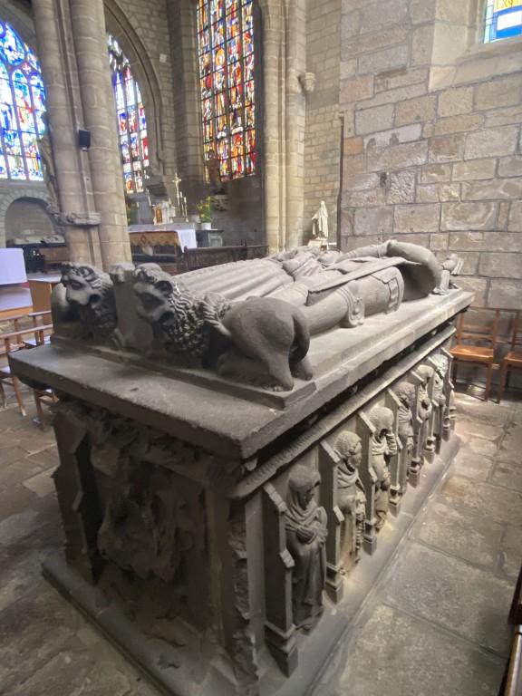 Tombeau de Philippe de Montauban et d'Anne du Chastellier, église Saint-Armel (Ploërmel)