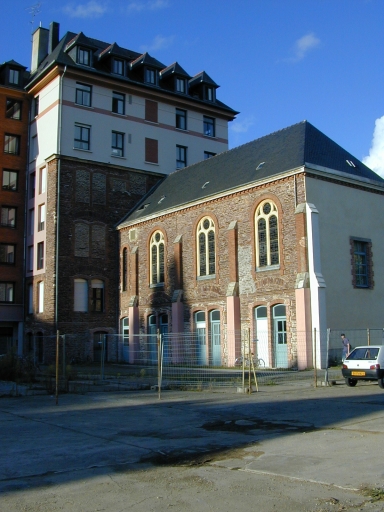 Ancien pensionnat et école des Filles de la Sagesse, puis hôpital dit clinique de la Sagesse, 17 quai d' Ille-et-Rance (Rennes)