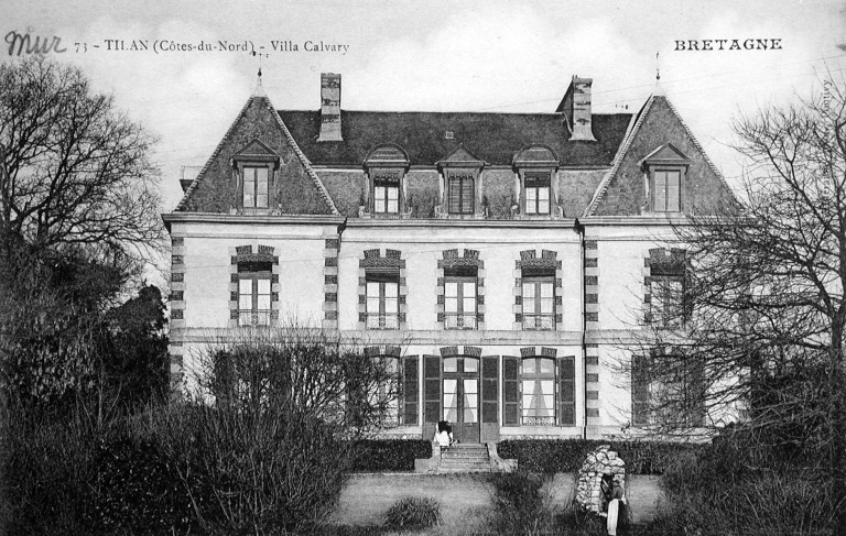 Château dit Villa Calvary, Tilan (Mûr-de-Bretagne fusionnée en Guerlédan en 2017)