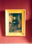 Tableau (tableau de chevalet) : portrait de femme, Hôtel de ville (Fougères)