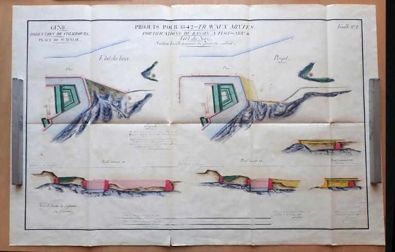 Fort du Naye puis ensemble fortifié (Ra 226) (dossier en cours), Le Naye (Saint-Malo)