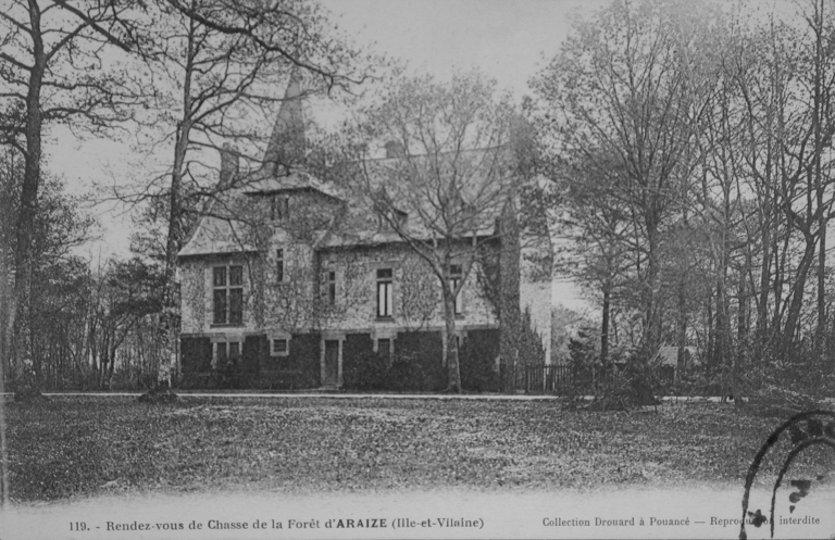 Relais de chasse, dit château d'Araize (Martigné-Ferchaud)