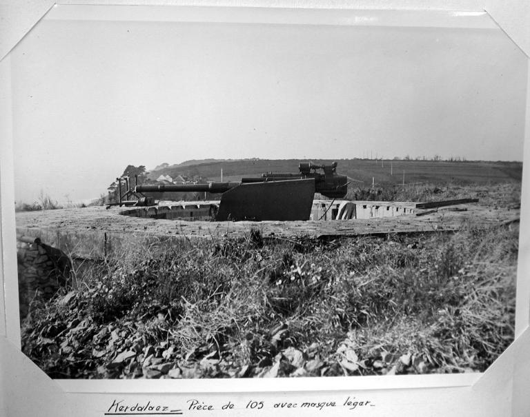 Batterie d'artillerie antiaérienne lourde, Kerdalaez (Plouzané)