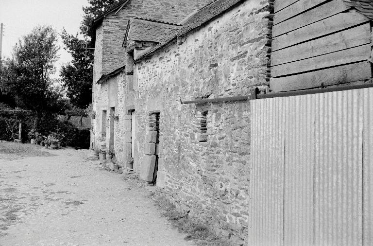 Les maisons et les fermes sur la commune de Sérent