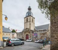 Eglise paroissiale Saint-Méen, devenue cinéma et musée, place Saint-Méen ; rue de la Vallée-Porcon (Cancale)