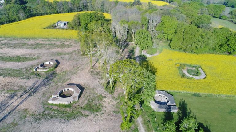 Batterie d'artillerie antiaérienne Rossitten (Lo 302), Le Cosquéric (Ploemeur)