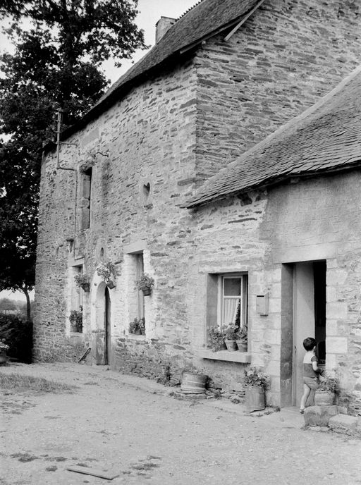 Les maisons et les fermes sur la commune de Sérent