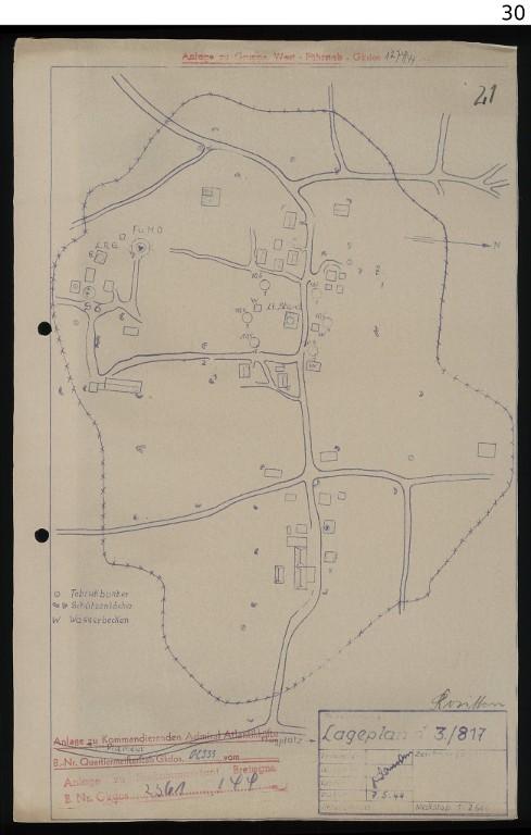 Batterie d'artillerie antiaérienne lourde Rossitten (Lo 302), Le Cosquéric (Ploemeur)