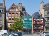 Architecture en pan de bois de Guingamp