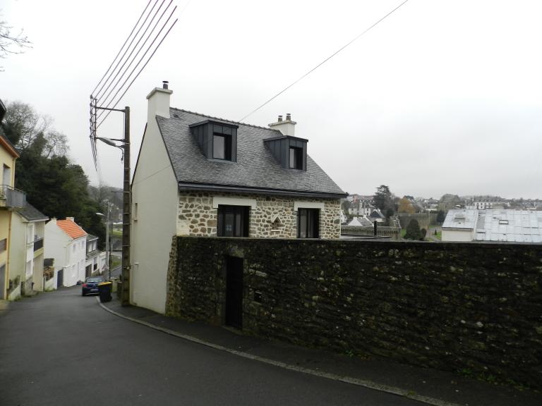 Maison, 9 rue Vieille-Ville (Hennebont) - détruite en août 1944