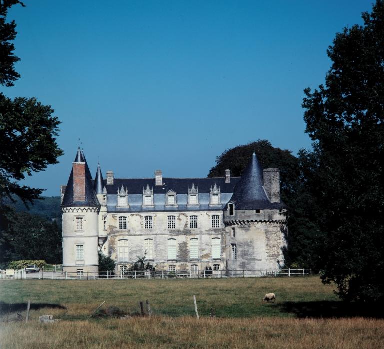 Château fort puis château, le Crévy (La Chapelle-Caro fusionnée en Val d'Oust en 2016)