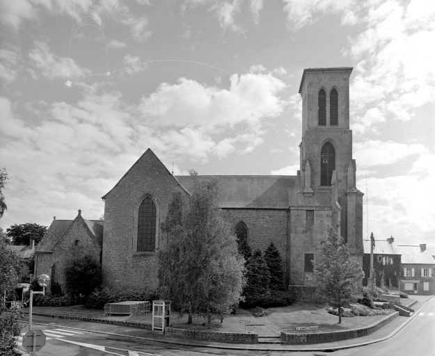Prieuré Saint-Ouen (prieuré cure), église paroissiale de chanoines réguliers de Saint-Augustin, de génovefains