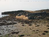 Bassin submersible de décantation des huîtres, Rostellec (Crozon)