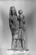Statue (statuette, d'applique) : Vierge à l'Enfant (4), église Paroissiale Saint Pierre (Plouguernével)