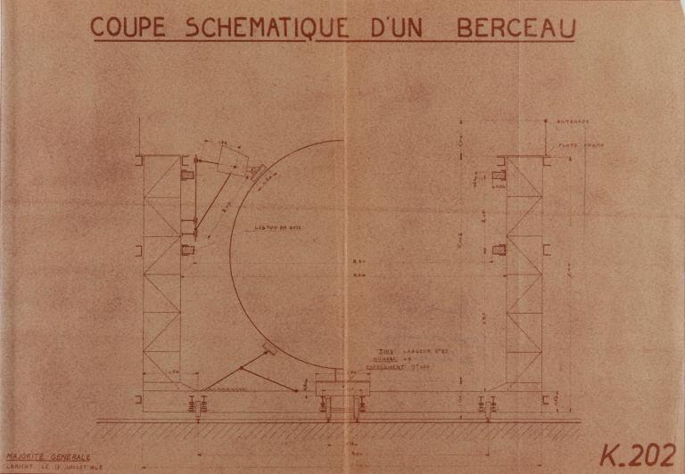 Bunker Keroman I dit KI équipé d'un slipway (Lorient)