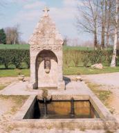 Fontaine de dévotion saint Eloi dite fontaine aux chevaux (Kerfourn)